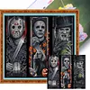 Horror Movie Character-11CT Stamped Cross Stitch 55*50cm tapestrymarket