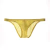 Men's Ice Silk Transparent Low-Waist Ultra-Thin Sexy Briefs