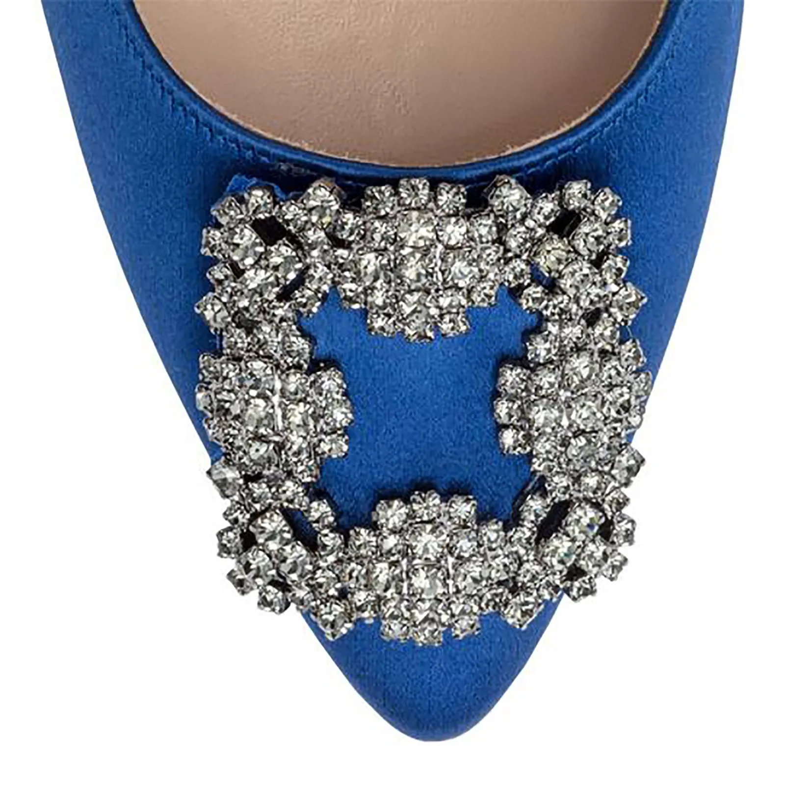 100mm Women's Slik Shoes Diamond Party Wedding Pumps-vocosishoes