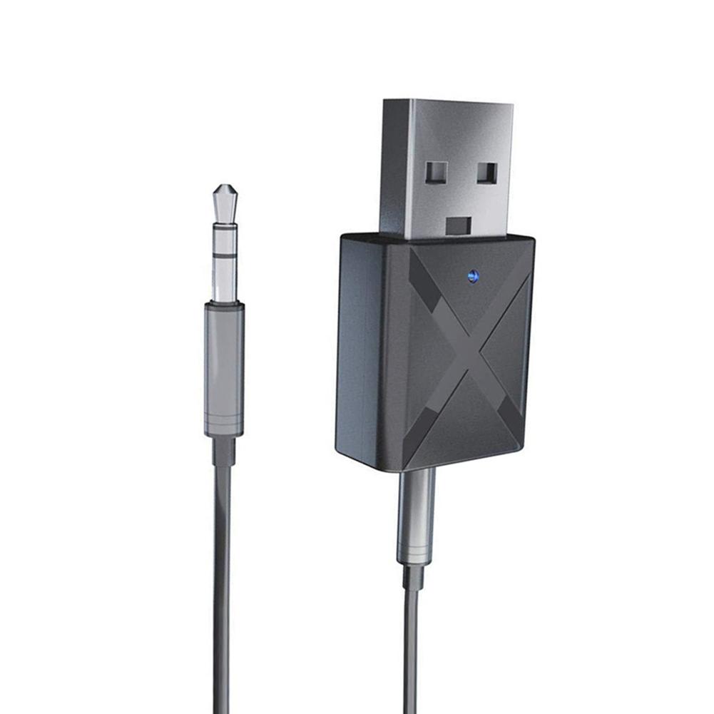 

USB Bluetooth 5.0 Audio Receiver Transmitter Stereo AUX 3.5mm Jack Adapter, 501 Original
