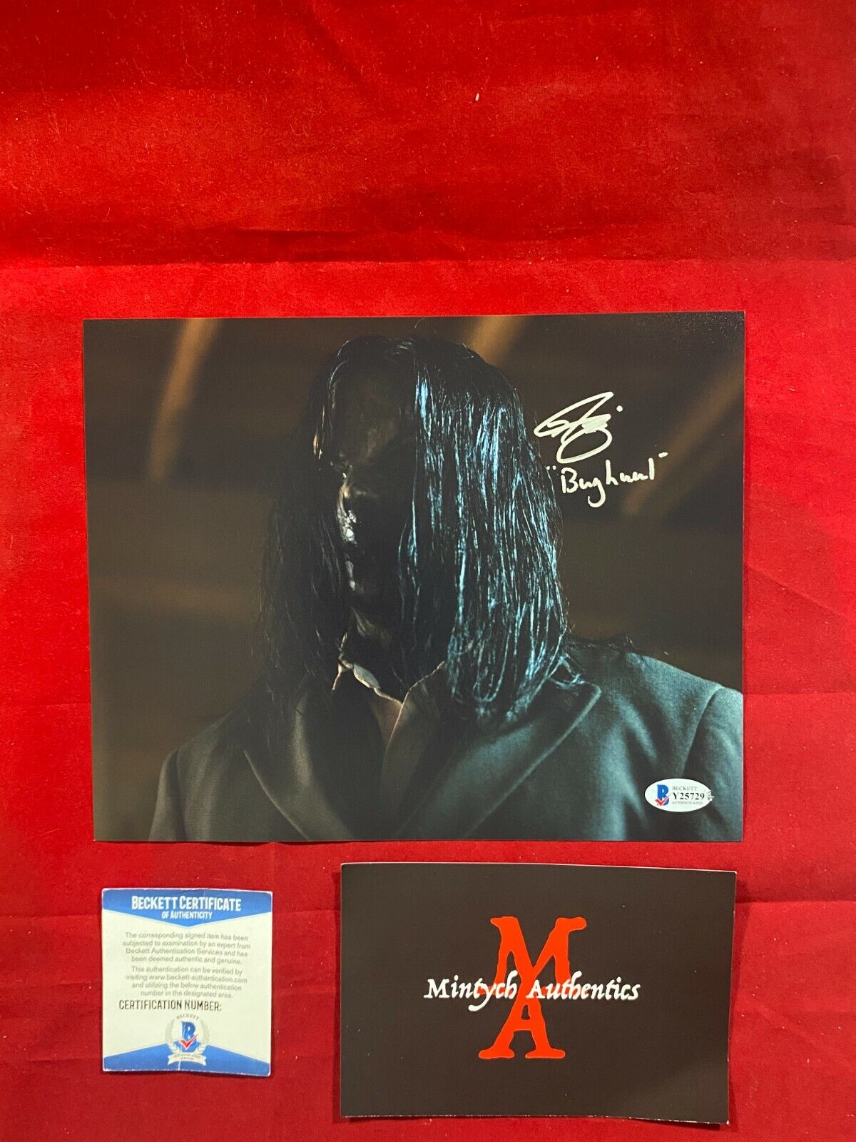 NICK KING BUGHUUL MR. BOOGIE SINISTER AUTOGRAPHED SIGNED 8x10 Photo Poster painting! BECKETT COA