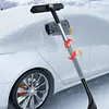 Car Glass Deicing Cleaning Tool 2 in 1 Car Ice Shovel Glass Brush Car Wash Tools