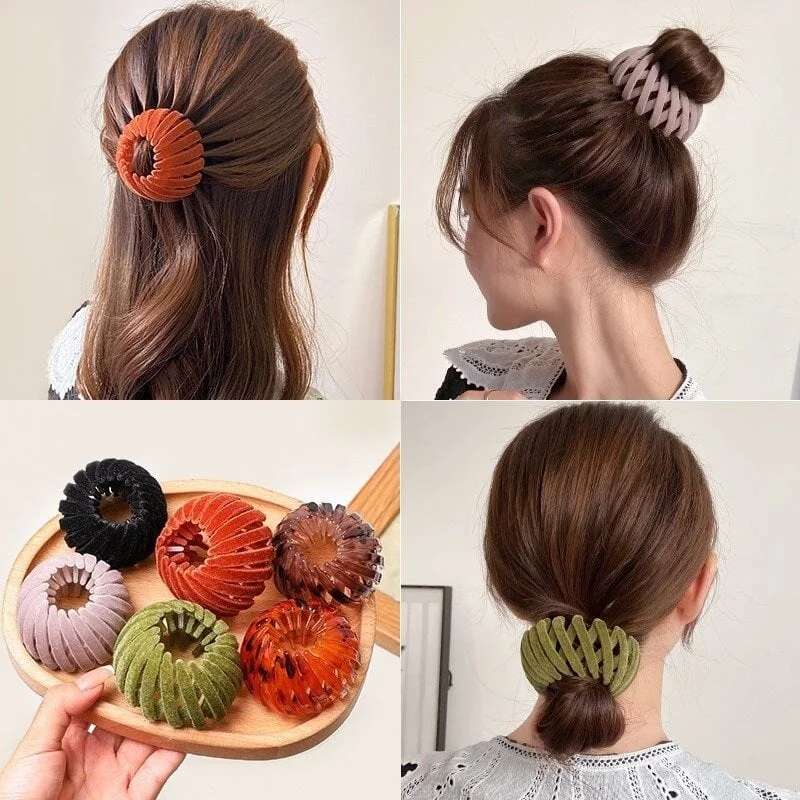 🎁Lazy Bird's Nest Plate Hairpin🎁-🎅EARLY CHRISTMAS SALE-49% OFF & FREE SHIPPING