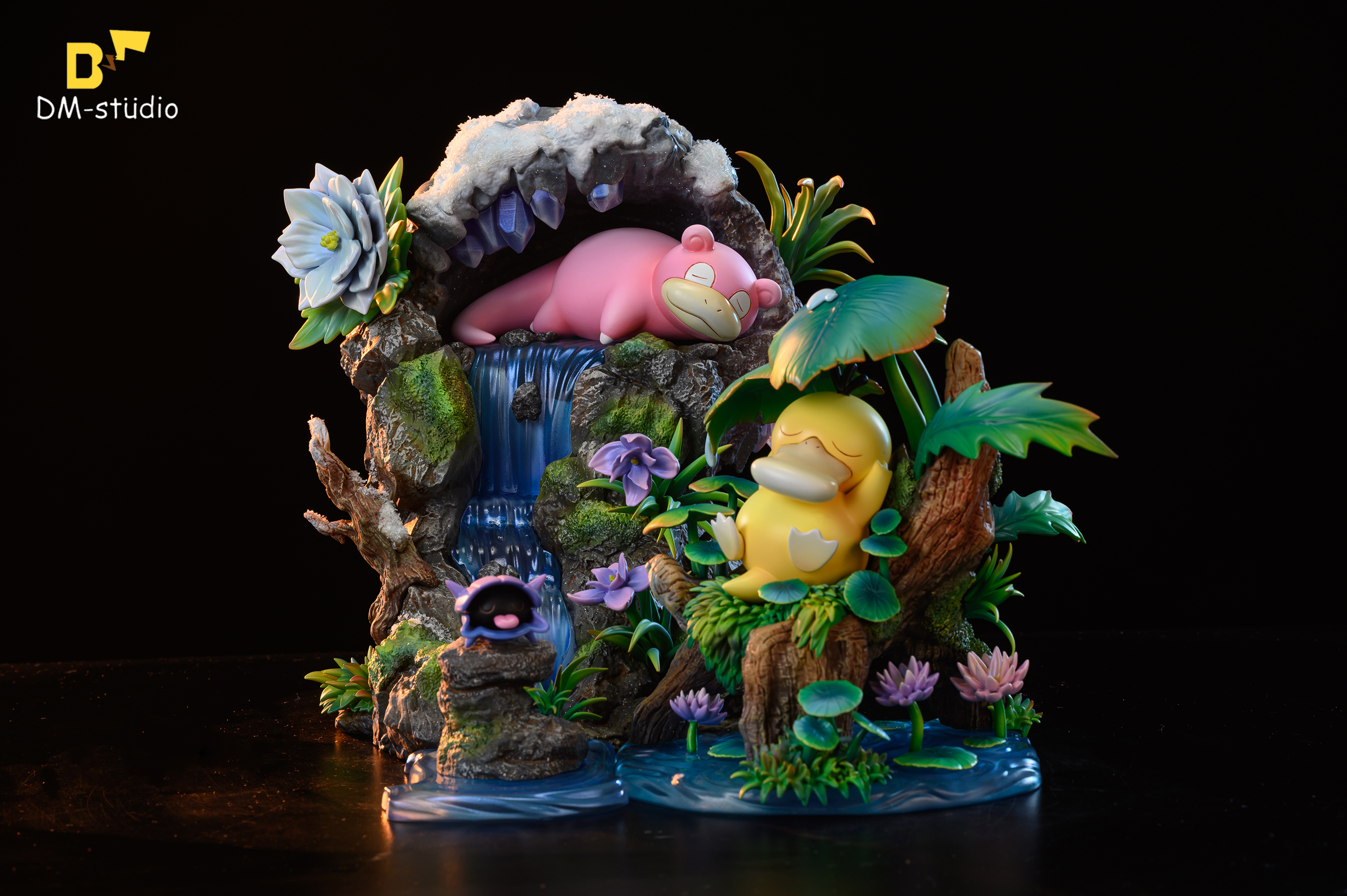 PRE-ORDER DM Studio Sleeping Psyduck & Sleeping Slowpoke Pokemon Mini Statue (GK)