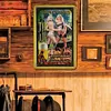 Qui boit de la bi&egrave;re soutient l&rsquo;agriculture - Panneaux en &eacute;tain m&eacute;tallique(20*30cm/30*40cm) - Bi&egrave;re