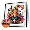 Diamond Painting - Partial Special Shaped Drill - Halloween Owl(Canvas|30*30cm)