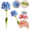 (Finished Product)Crochet Carnation Artificial Carnation Exquisite Aesthetic for Gift Home Office Decor
