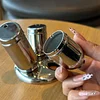 Stainless Steel Combination Set Seasoning Bottle Jar Kitchen Barbecue Seasoning Box Sesame Chili Powder MSG Salt