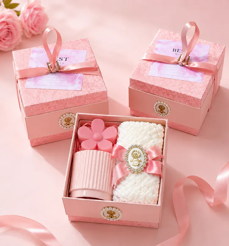 Blush Bloom Gift Set &ndash; Luxury Self-Care Box Designed for Relaxation, Beauty & Love