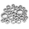 22 Pcs Steel Sealed Bearing Kit for TRX4-M Bronco Defender 1/18 RC Crawler
