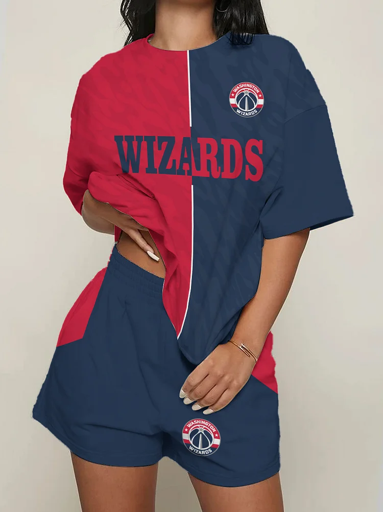 Washington Wizards Limited Edition Top And Shorts Two-Piece Suits