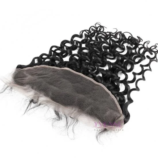YVONNE 13.5x4 Italian Curly Lace Frontal Virgin Human Hair 