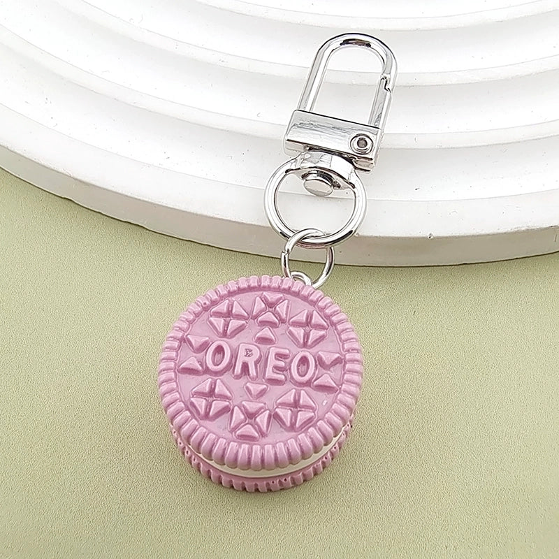 Casual Cute Minimalist Letter Alloy Resin Keychain