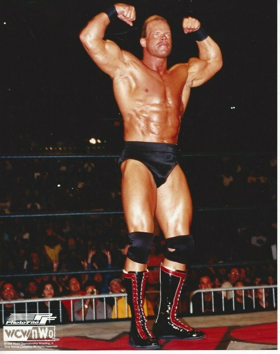 Lex Luger Original Photo Poster paintingfile 8x10 WWF WWE WCW NWO Wolfpac Rare C542