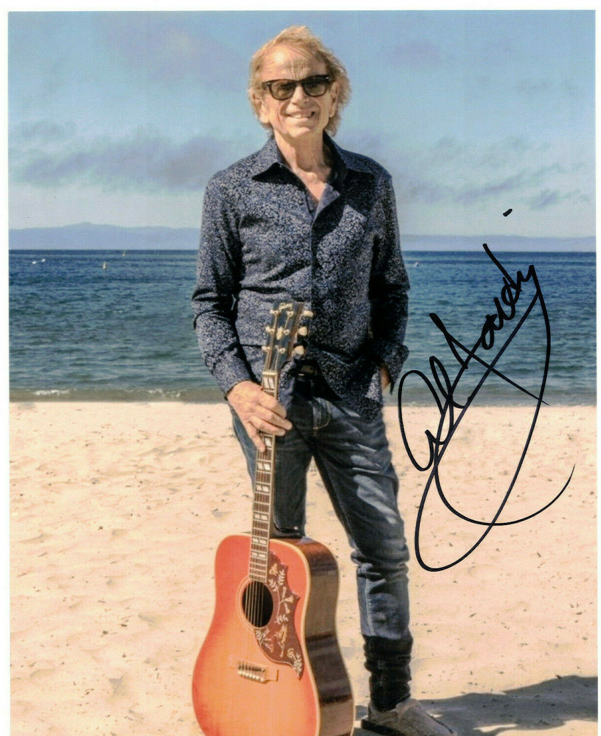 Al Jardine Authentic Signed 8x10 Photo Poster painting Autograph, The Beach Boys, Musician