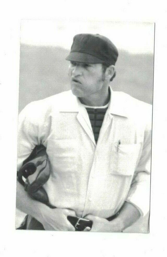 Dave Satch Davidson Umpire Vintage Kodak Baseball Postcard RH1