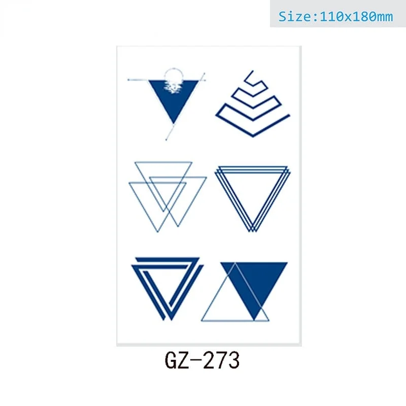 Juice tattoo stickers Net celebrity tattoo stickers lasts 15 days Herbal semi-permanent tattoo stickers