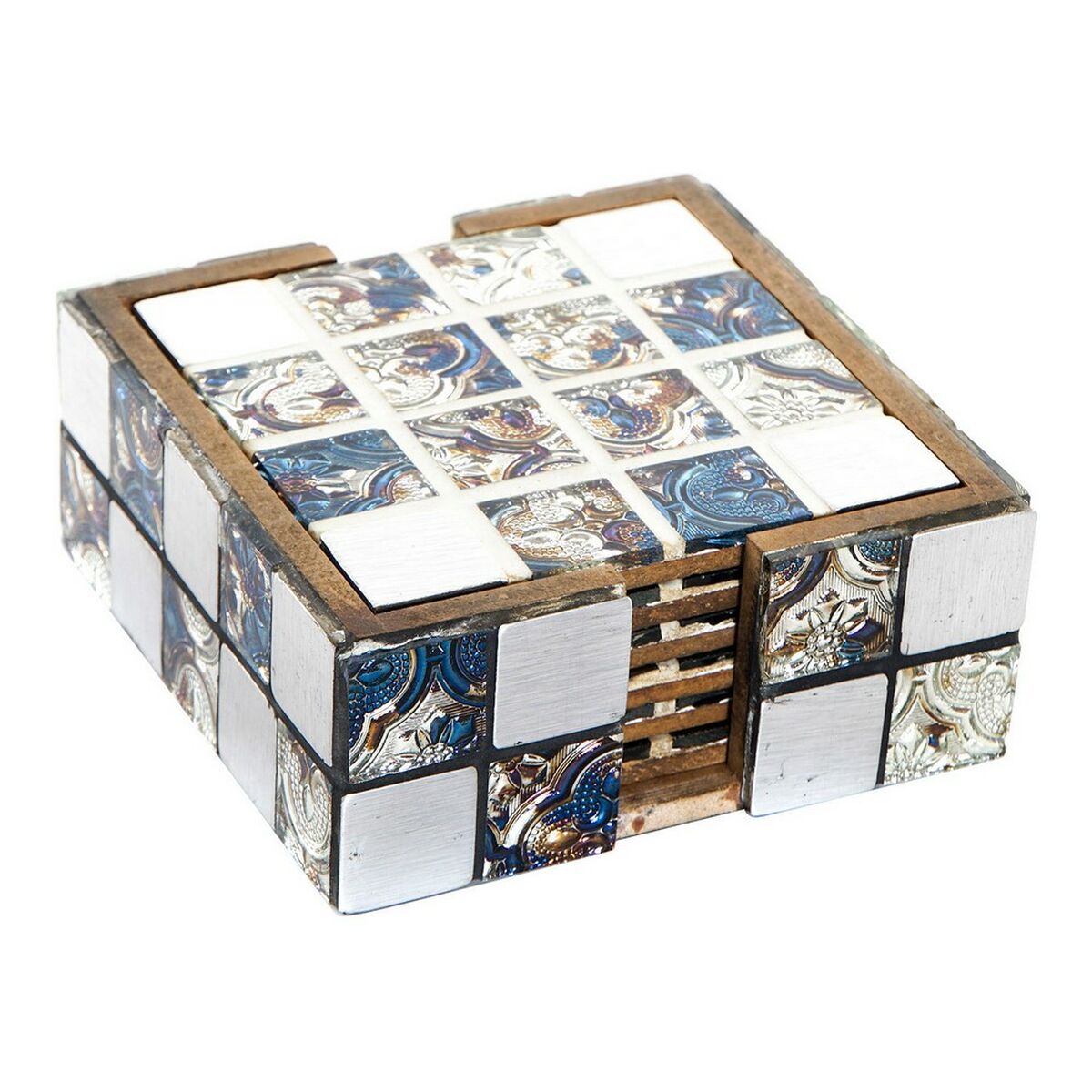 Coasters DKD Home Decor Resin MDF Wood (6 pcs)