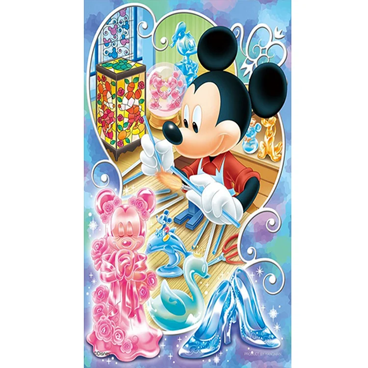 Full Round Diamond Painting - Disney Mickey 30*50CM