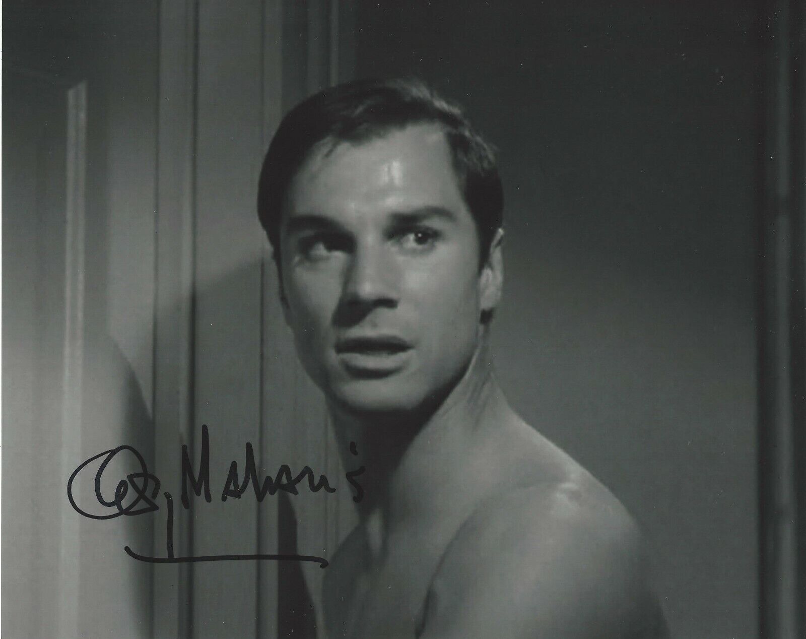 GEORGE MAHARIS HAND SIGNED AUTHENTIC 'ROUTE 66' 8x10 SHOW Photo Poster painting 2 w/COA ACTOR