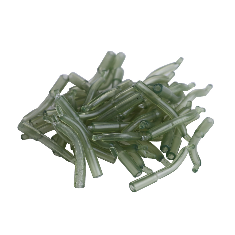 

30Pcs European Fishing Tube Accessories Tackle For Carp Hook Swivel, Green, 501 Original