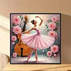 Diamond Painting-DIY Crystal Rhinestone Ballerina Girl(Box Packaging)