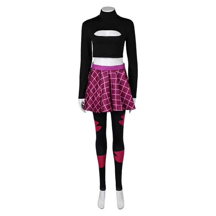 Helluva Boss 2 (2024) Sallie May Hell Beauty Dresses Outfits Hazbin Hotel Cosplay Costume Halloween Carnival Suit