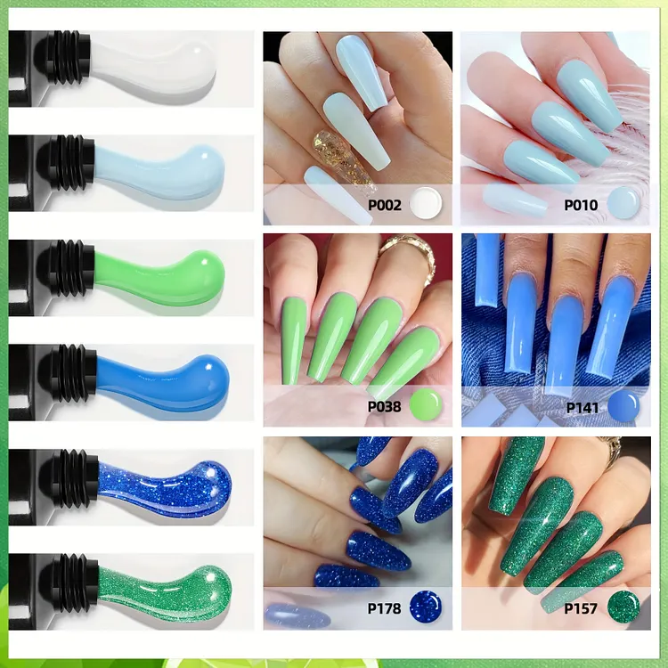 All‑in‑One Poly Gel Starter Kit with UV Light, Morovan Builder
