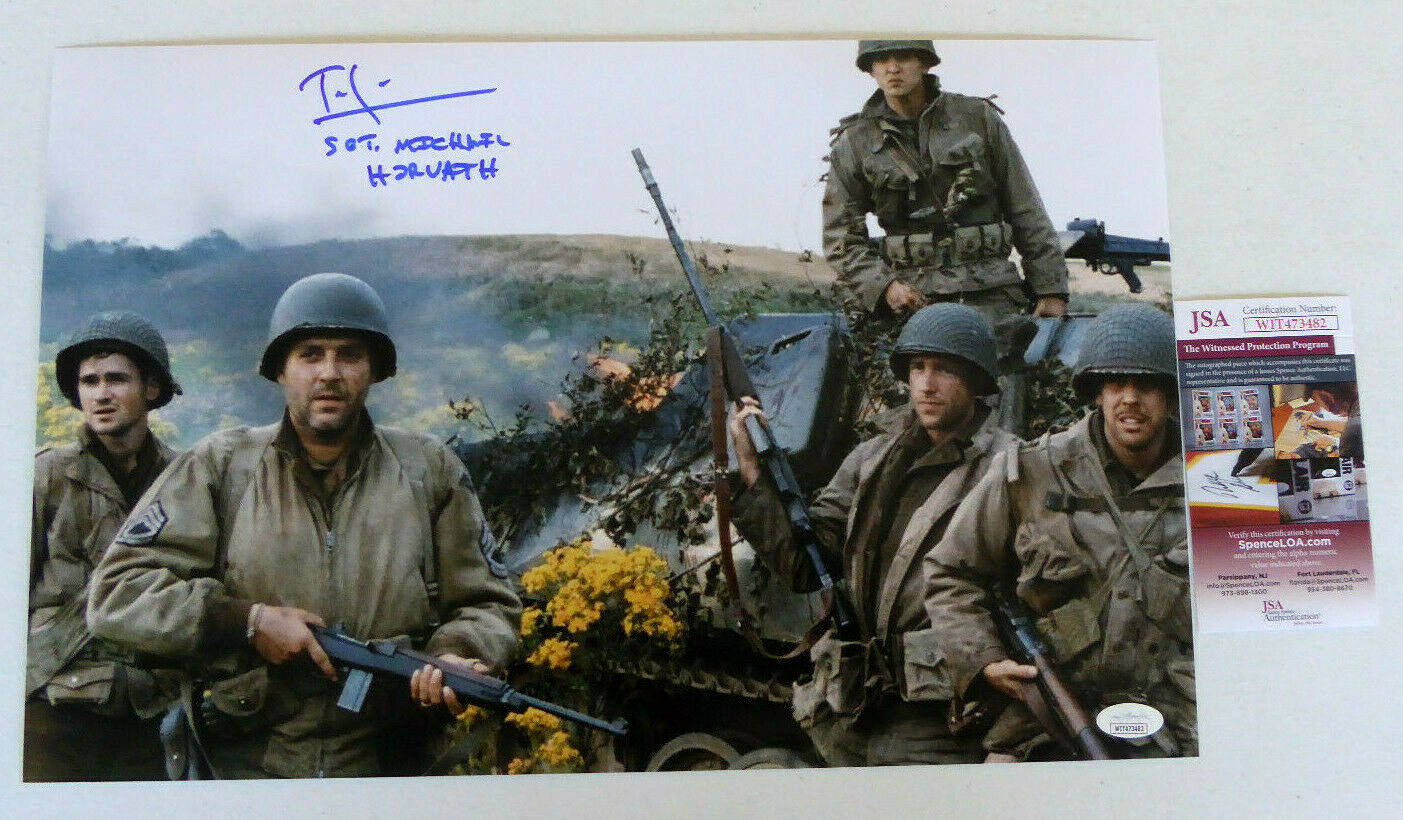 Tom Sizemore Signed 11x17 Photo Poster painting Autograph, Saving Private Ryan, JSA Witness COA