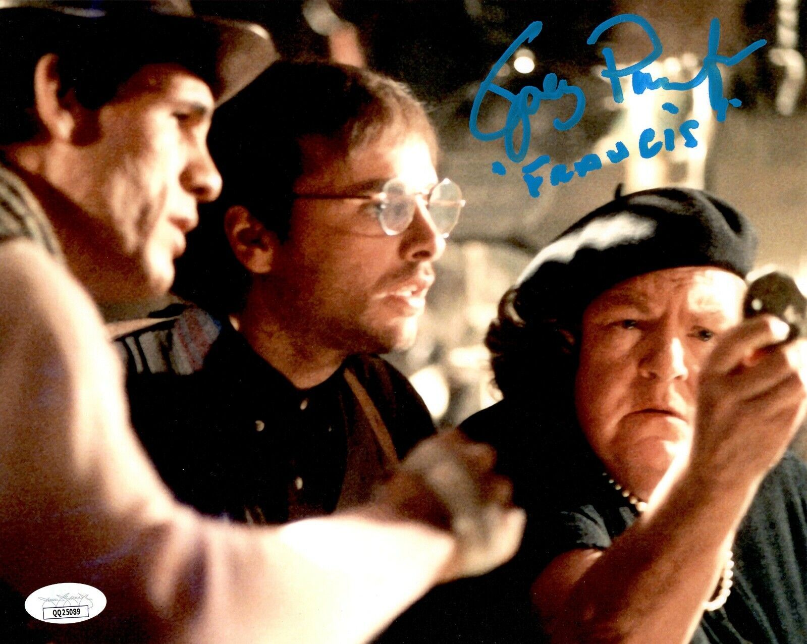 Joe Pantoliano autographed inscribed 8x10 Photo Poster painting JSA COA The Goonies Francis