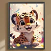 Diamond Painting -5D Full Round Drill Zodiac Tiger