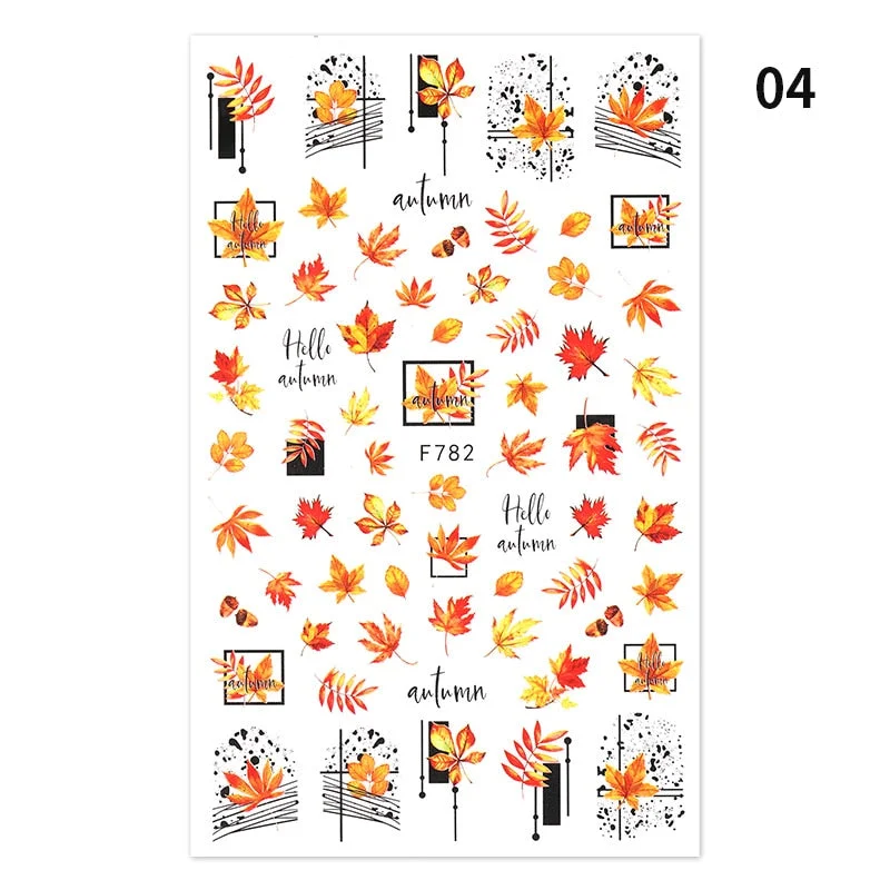 Ripple Marble Blooms Stickers For Nails Manicures Japanese Color Stitching Design Nails Art Stickers Adhesive Tape Decoration