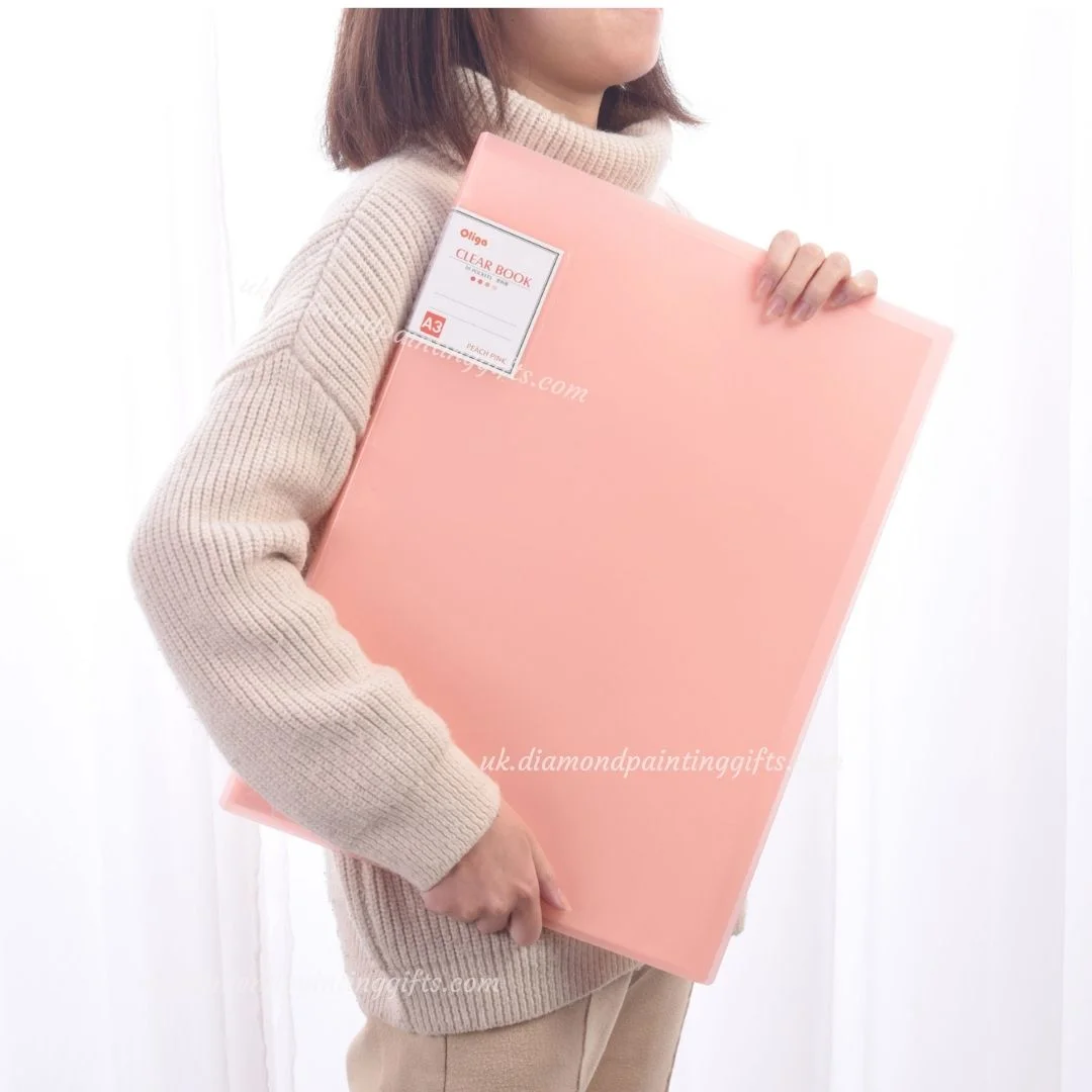 A3 Diamond Painting Storage Presentation Book(30pages) 【Suitable for 30x40cm diamond painting】