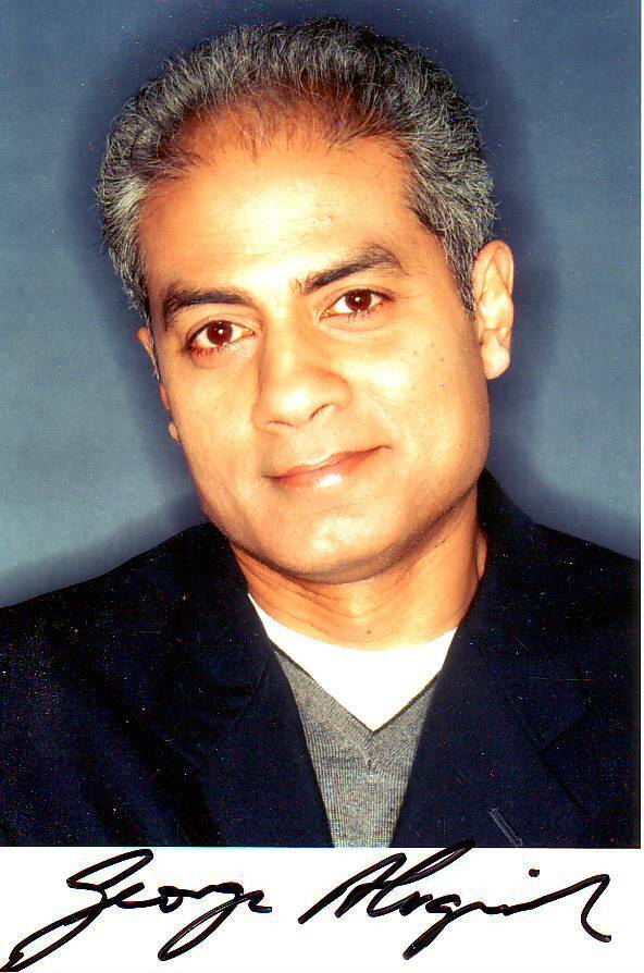 George Alagiah (10x15 cm) Original Autographed Photo Poster painting