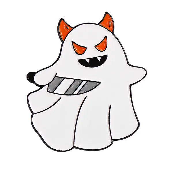 Foto del pin Fantasma travieso sonriente