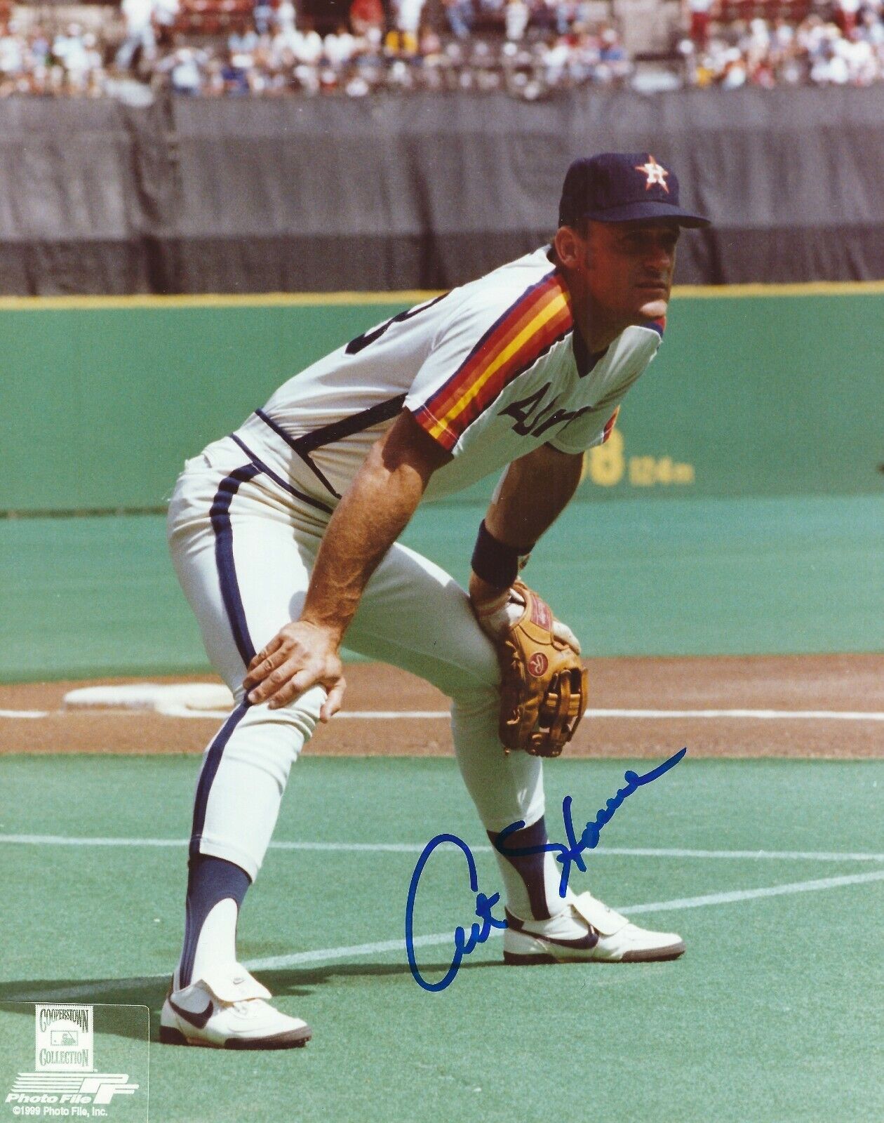 Signed 8x10 ART HOWE Houston Astros Autographed Photo Poster painting - COA