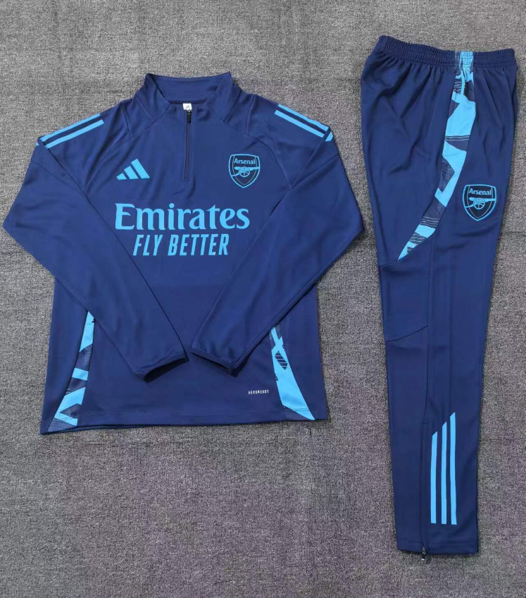 24/25 Arsenal Training Suit Long Sleeve Jersey Set Thai Quality