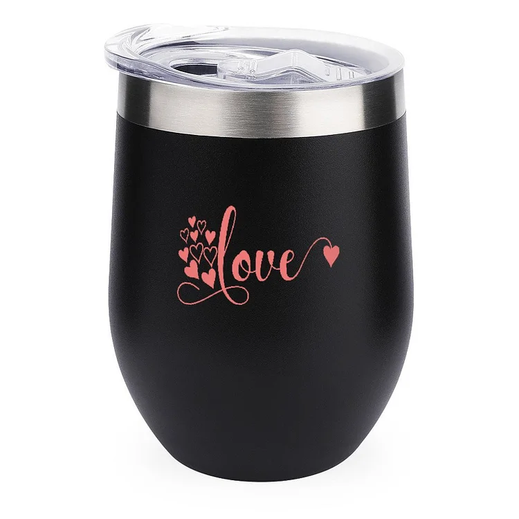 Love Stainless Steel Insulated Cup - Heather Prints Shirts