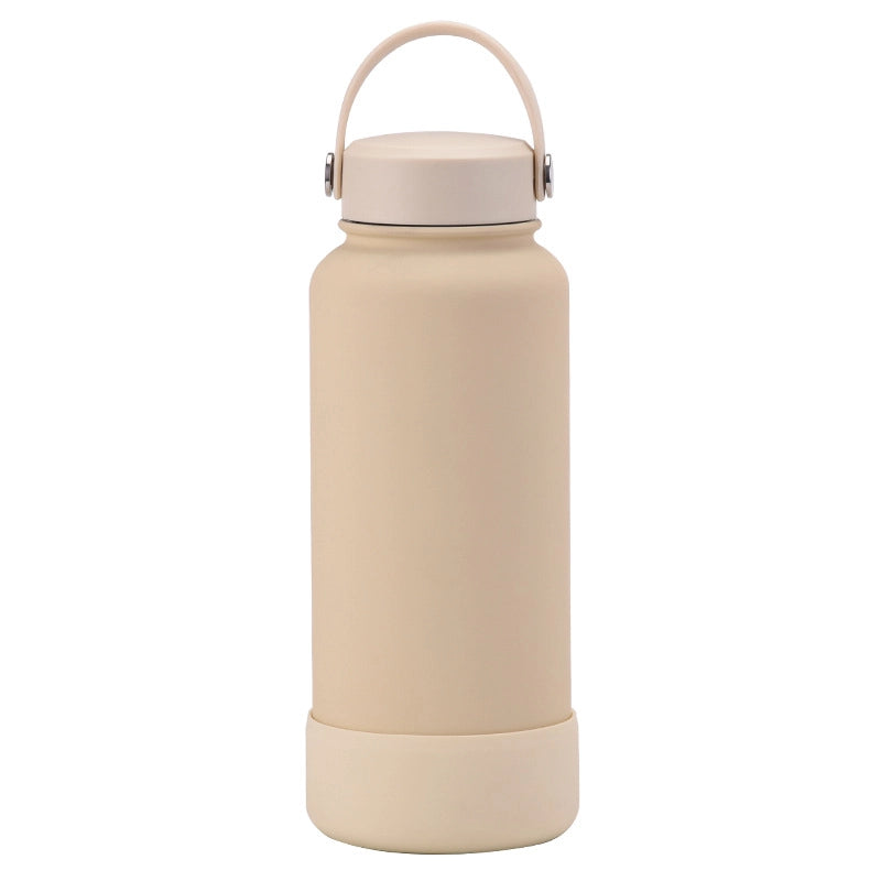 Casual Solid Color Stainless Steel Thermos Cup