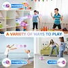 TOMZON A32 Flying Toy, Flying Orb Ball Hover Ball Outdoor Flying Galaxy Ball with RGB LED Light Spinner, Mini Drone Boomerang Nebula Orb Soring UFO