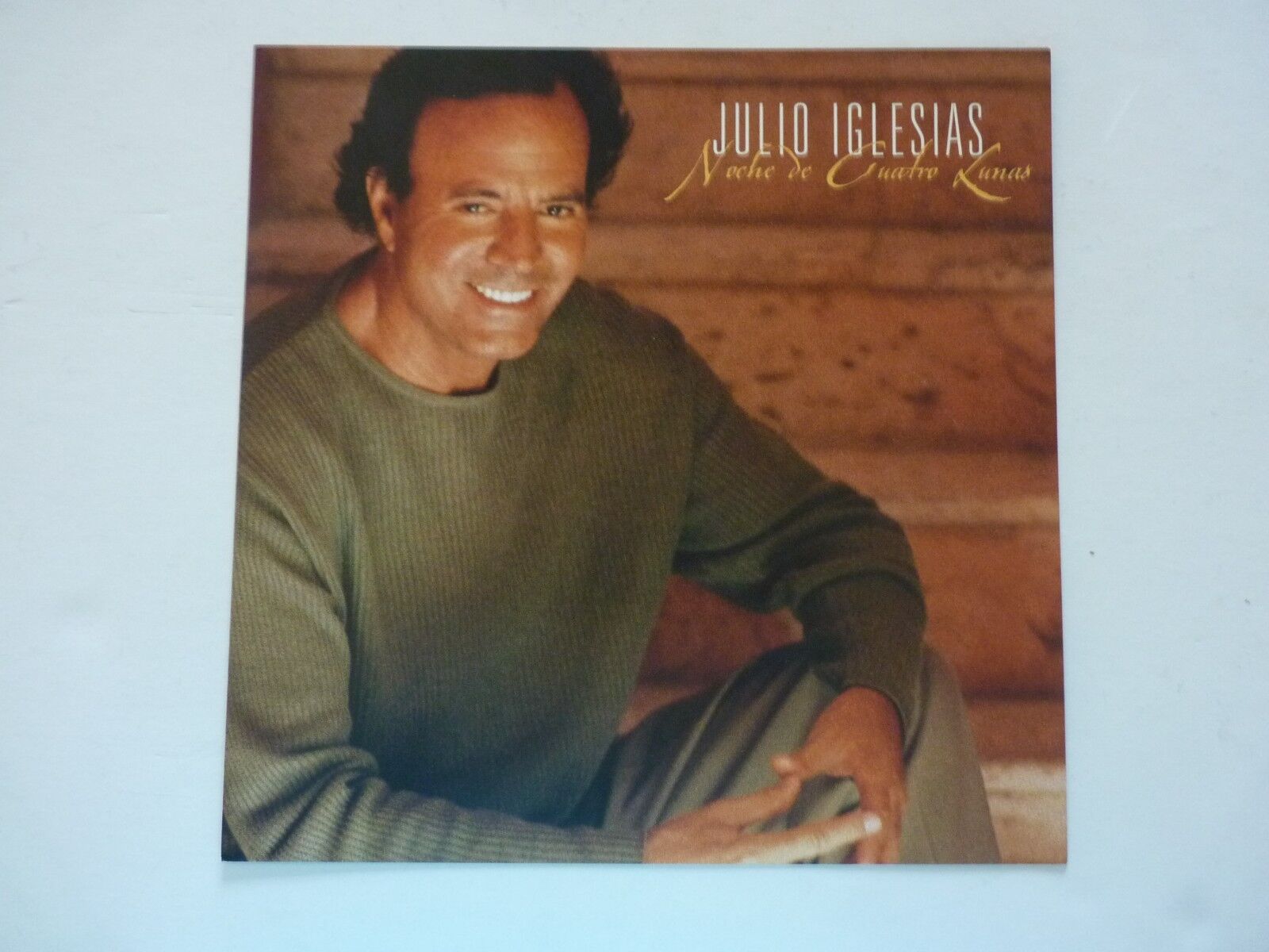 Julio Iglesias Noche Quatro Lunas LP Record Photo Poster painting Flat 12x12 Poster