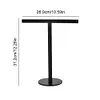 Stainless Steel Hand Towel Holder T-Shape Towel Bar Rack Bath Towel Bar Stand