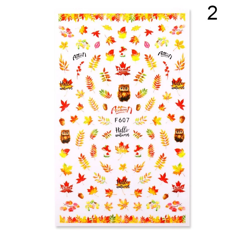 2021 New 3D Nail Art Sticker English Letter Stickers For Nail Foil Love Heart Design Nails Accessories Fashion Manicures Sticker