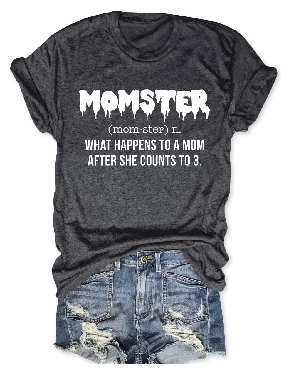 Momster Halloween Mom T-Shirt