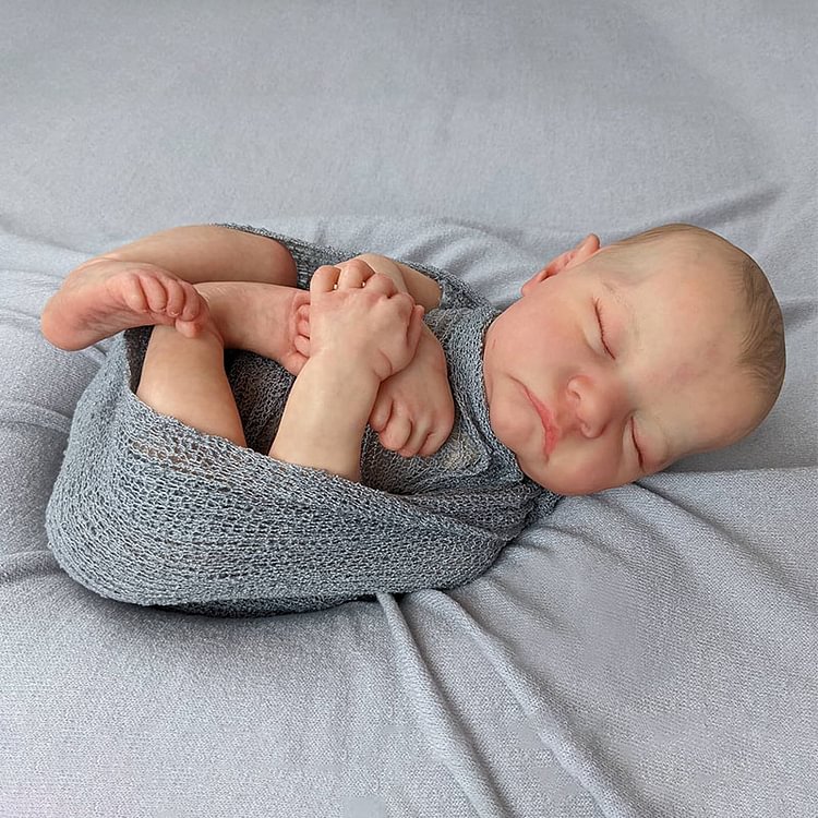  20" Newborn Sleeping Baby Doll Boy Patsy Anatomically Correct with Painted-Hair and Delicate Gift Ready - Reborndollsshop.com®-Reborndollsshop®