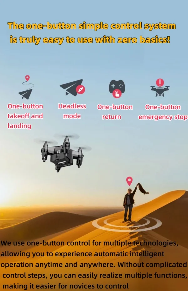 Mini Drone Remote Control Aircraft