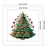 Christmas Tree - 11CT Stamped Cross Stitch 50*50cm/19.69*19.69in