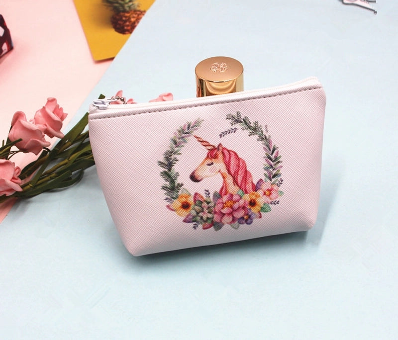 Women’s Pu Leather Zipper Kids Wallets