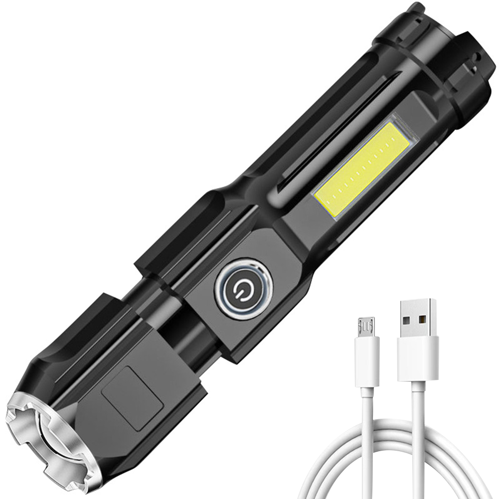 

XPG+COB LED USB Rechargeable Portable Torch Night Work Fishing Flashlight, 501 Original