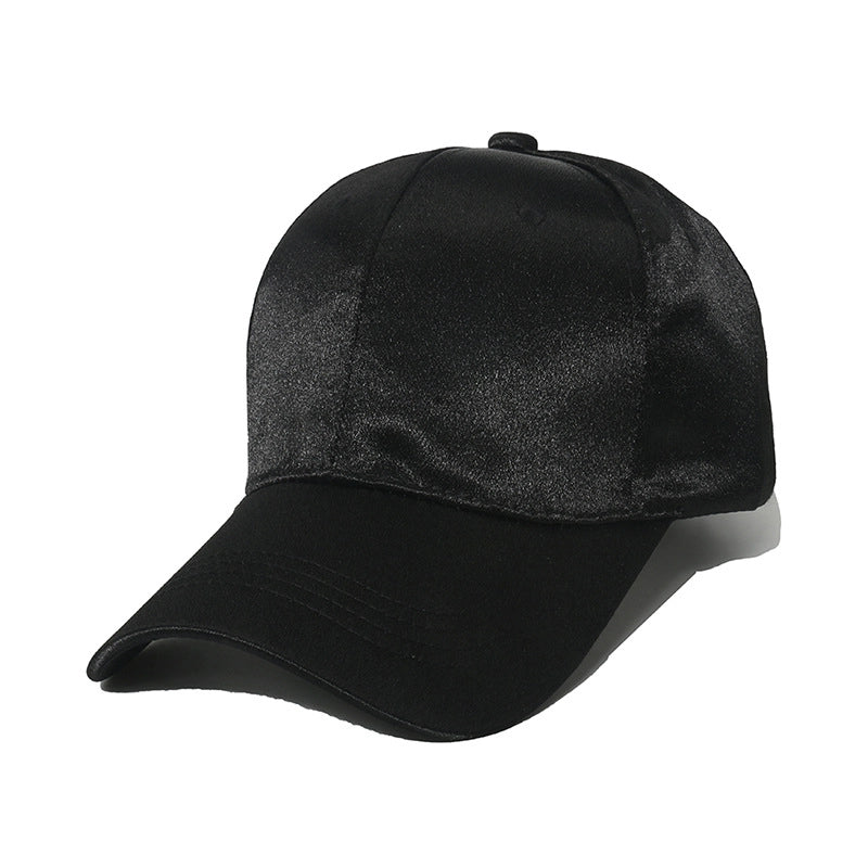 Women’s Casual Solid Color Curved Eaves Baseball Cap